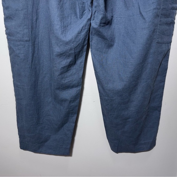 Old Navy High-Waisted Linen-Blend Cargo Straight Leg Pants Size 2X NWT Brand New - Picture 7 of 13